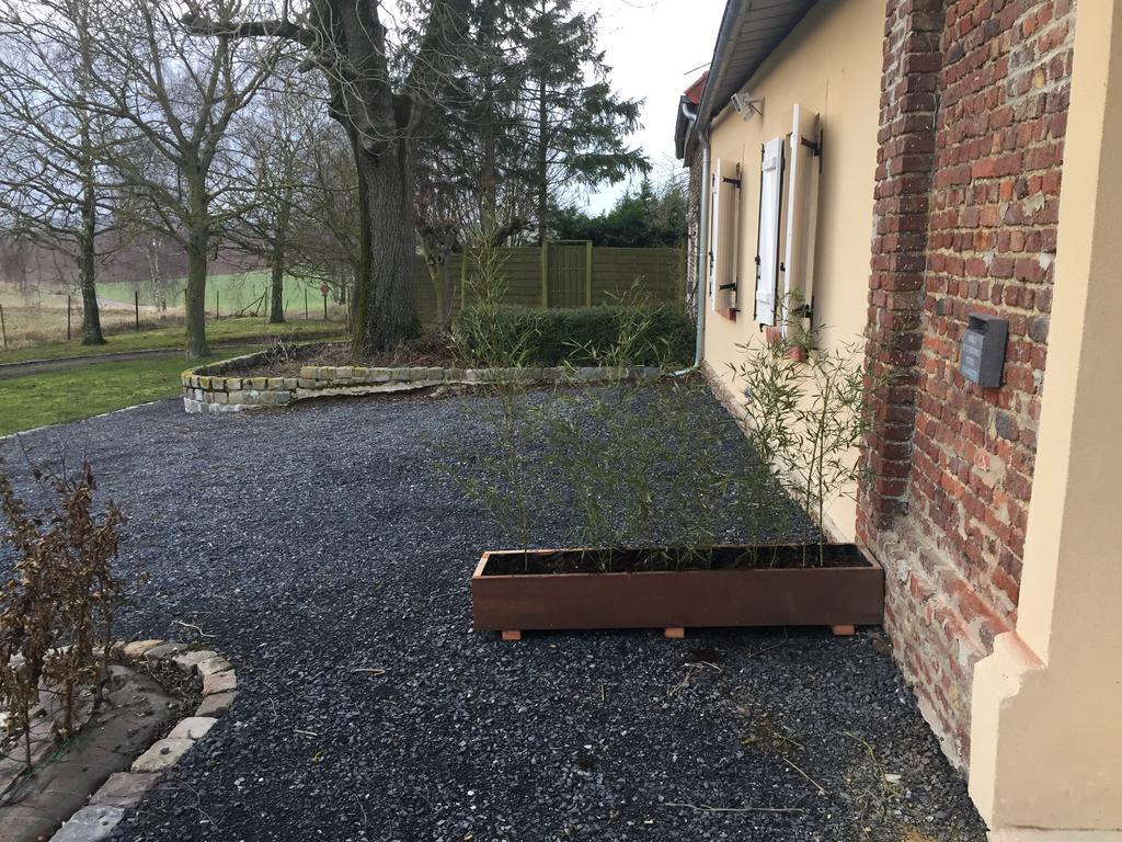 Les Gites Du Vieux Frene Longavesnes Bagian luar foto